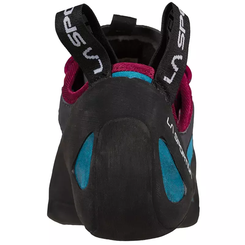 La Sportiva Tarantulace Womens Climbing Shoe - Topaz/Red Plum - Image 4
