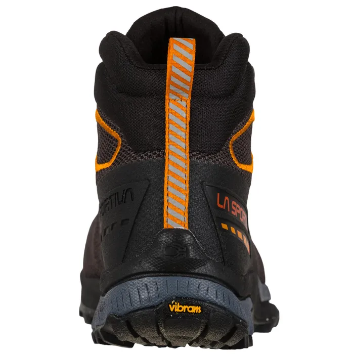La Sportiva TX Hike Mid GTX Mens Hiking Boot - Carbon/Saffron - Image 6