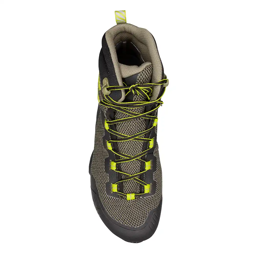 La Sportiva TX Hike Mid GTX Mens Hiking Boot - Black/Lime Punch - Image 4
