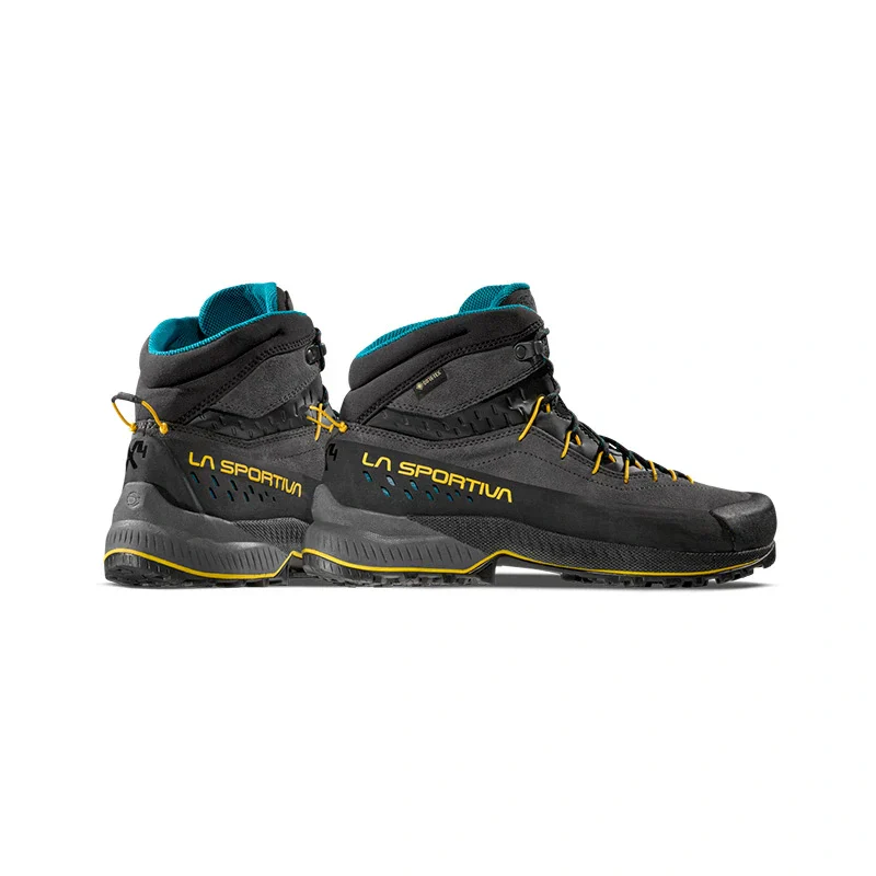 La Sportiva TX4 Evo Mid GTX Mens Approach Boot - Carbon/Bamboo - Image 5
