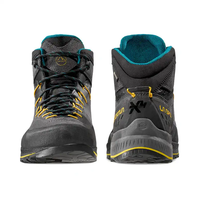 La Sportiva TX4 Evo Mid GTX Mens Approach Boot - Carbon/Bamboo - Image 6