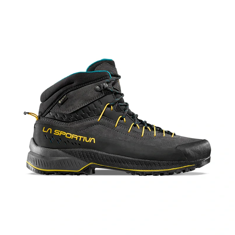 La Sportiva TX4 Evo Mid GTX Mens Approach Boot - Carbon/Bamboo - Image 3