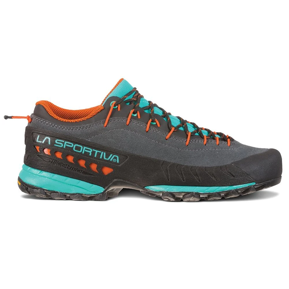 La Sportiva TX4 Womens Approach Shoe - Carbon/Aqua - Image 3
