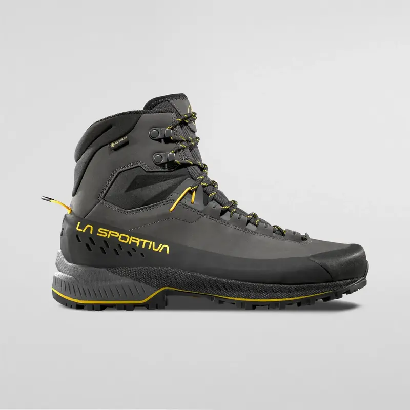 La Sportiva TX5 Evo Mid GTX Hiking Boot - Carbon/Yellow - Image 3