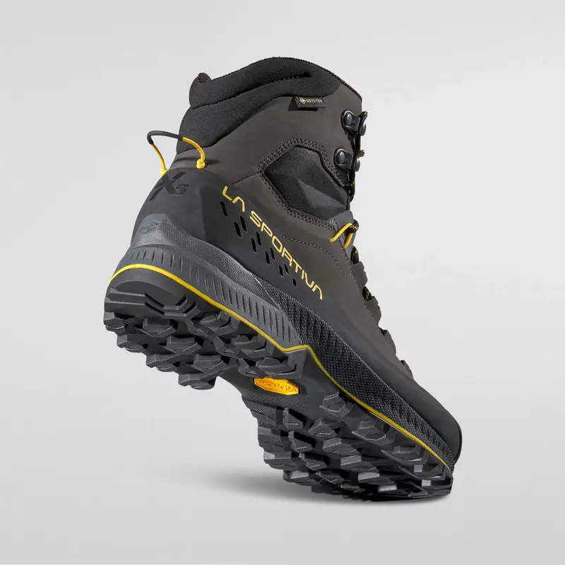 La Sportiva TX5 Evo Mid GTX Hiking Boot - Carbon/Yellow - Image 4