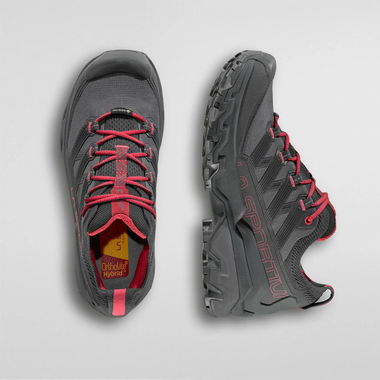 La Sportiva Ultra Raptor 3 GTX Womens Hiking Shoe - Onyx/Azalea - Image 4