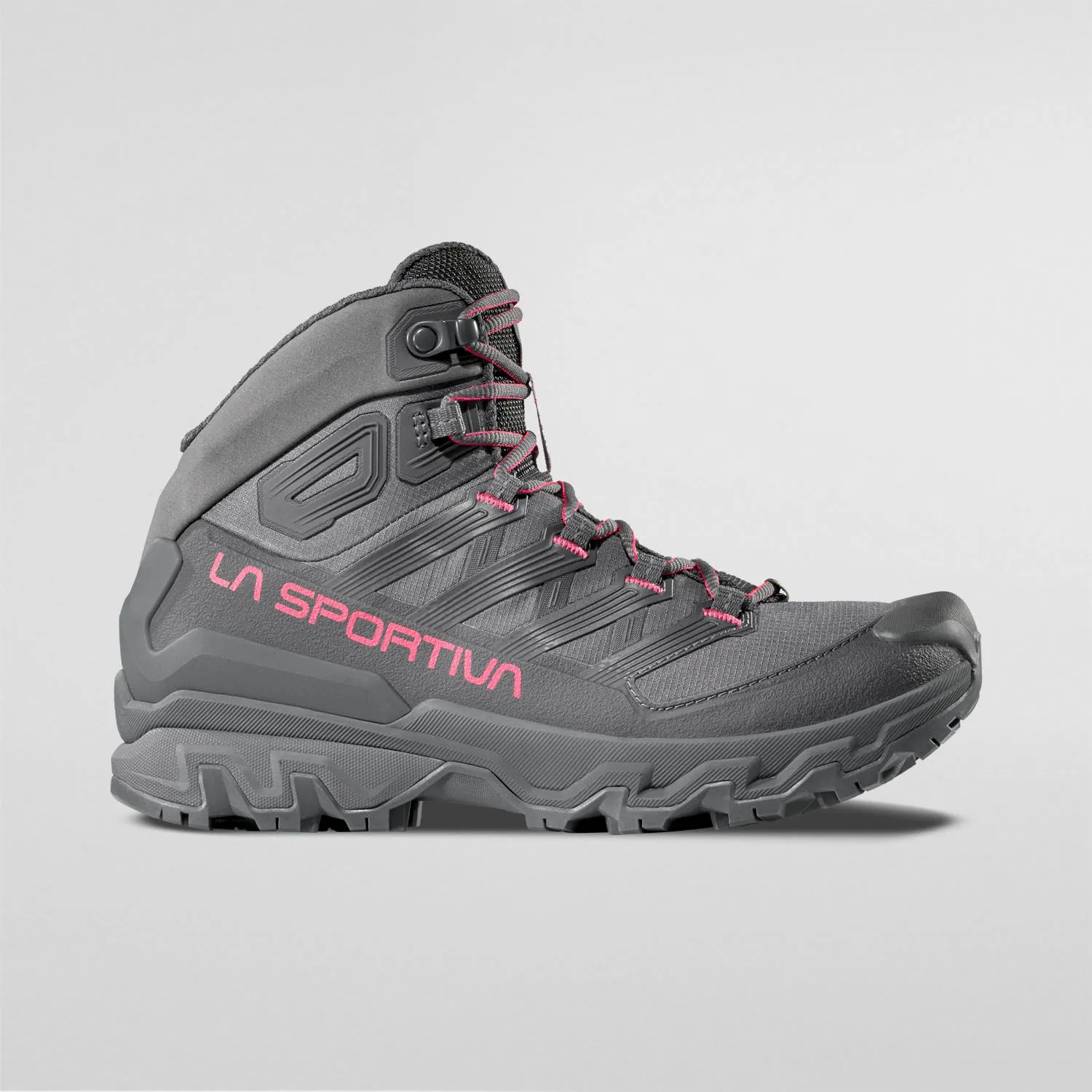 La Sportiva Ultra Raptor 3 Mid GTX Womens Hiking Boot - Onyx/Azalea - Image 3