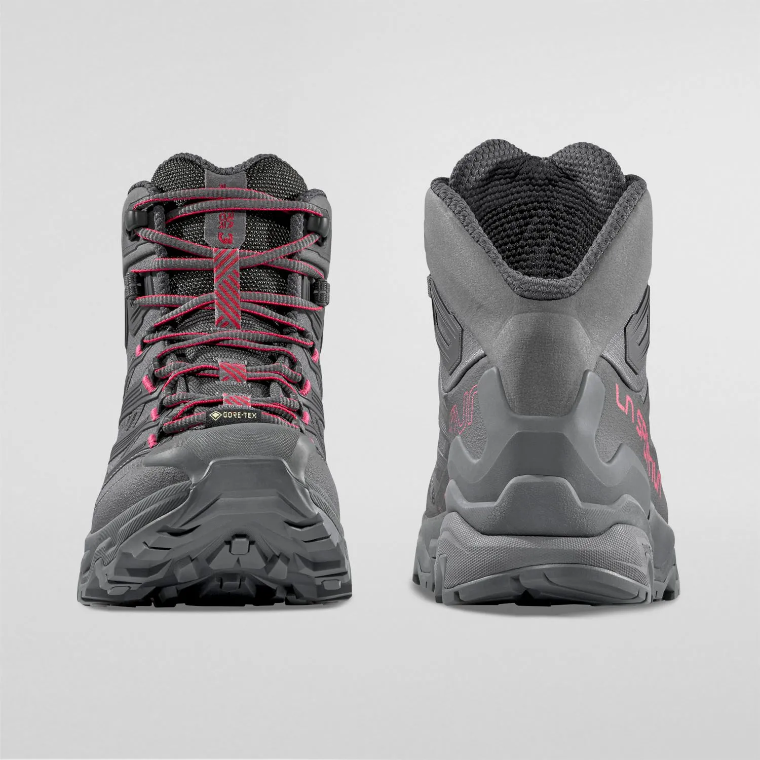 La Sportiva Ultra Raptor 3 Mid GTX Womens Hiking Boot - Onyx/Azalea - Image 6