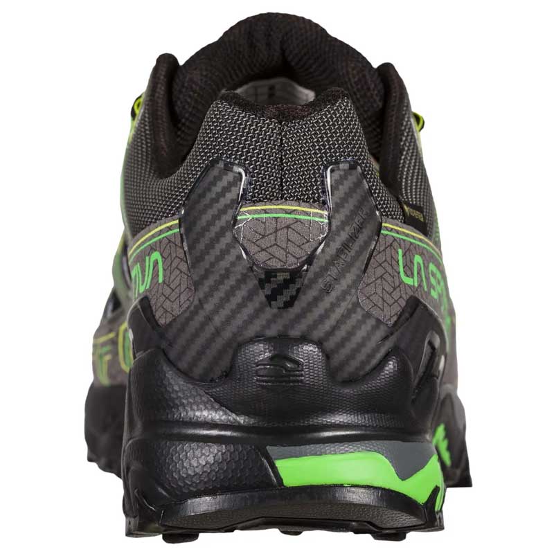 La Sportiva Ultra Raptor II GTX Mens Hiking Shoe - Metal/Flash Green - Image 6