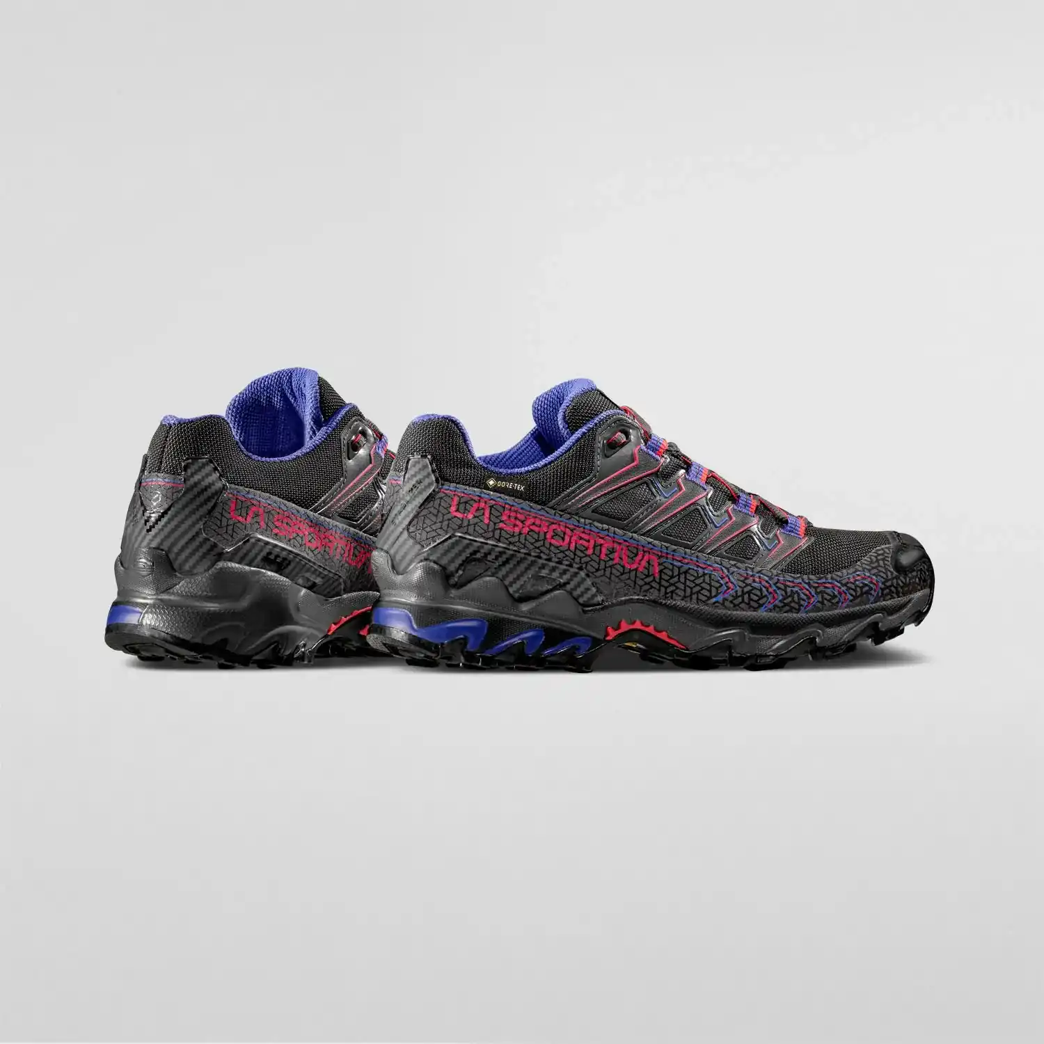 La Sportiva Ultra Raptor II GTX Womens Hiking Shoe - Carbon/Love Potion - Image 5