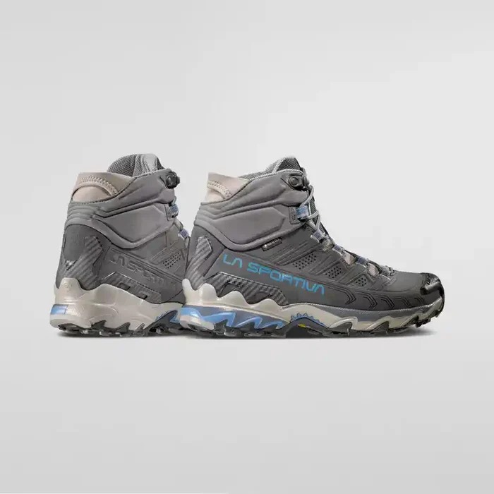 La Sportiva Ultra Raptor II Mid Leather GTX Womens Hiking Boot - Carbon/Atlantic - Image 6