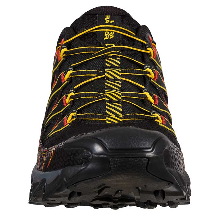 La Sportiva Ultra Raptor II Wide Mens Trail Running Shoe - Black/Yellow - Image 5