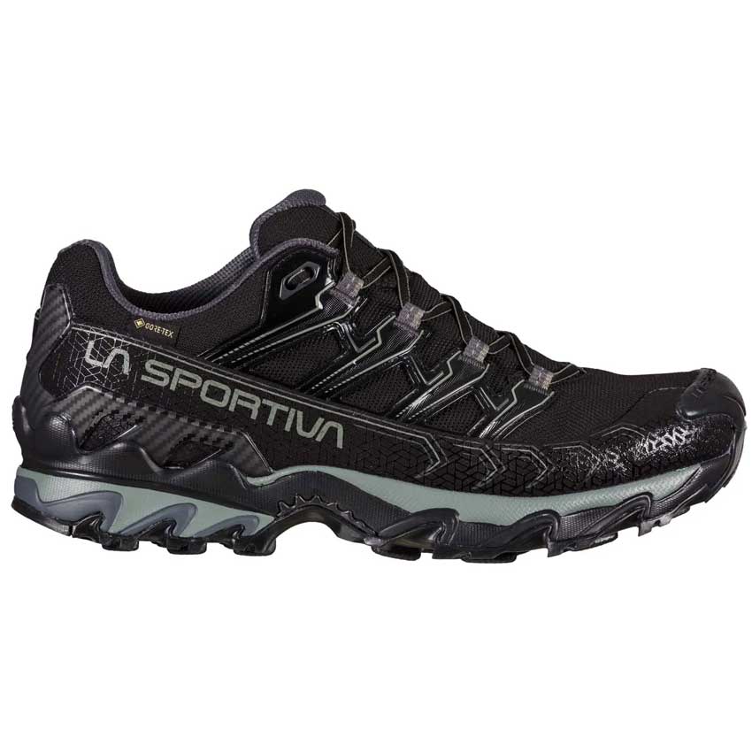 La Sportiva Ultra Raptor II Wide GTX Mens Hiking Shoe - Black/Clay - Image 2