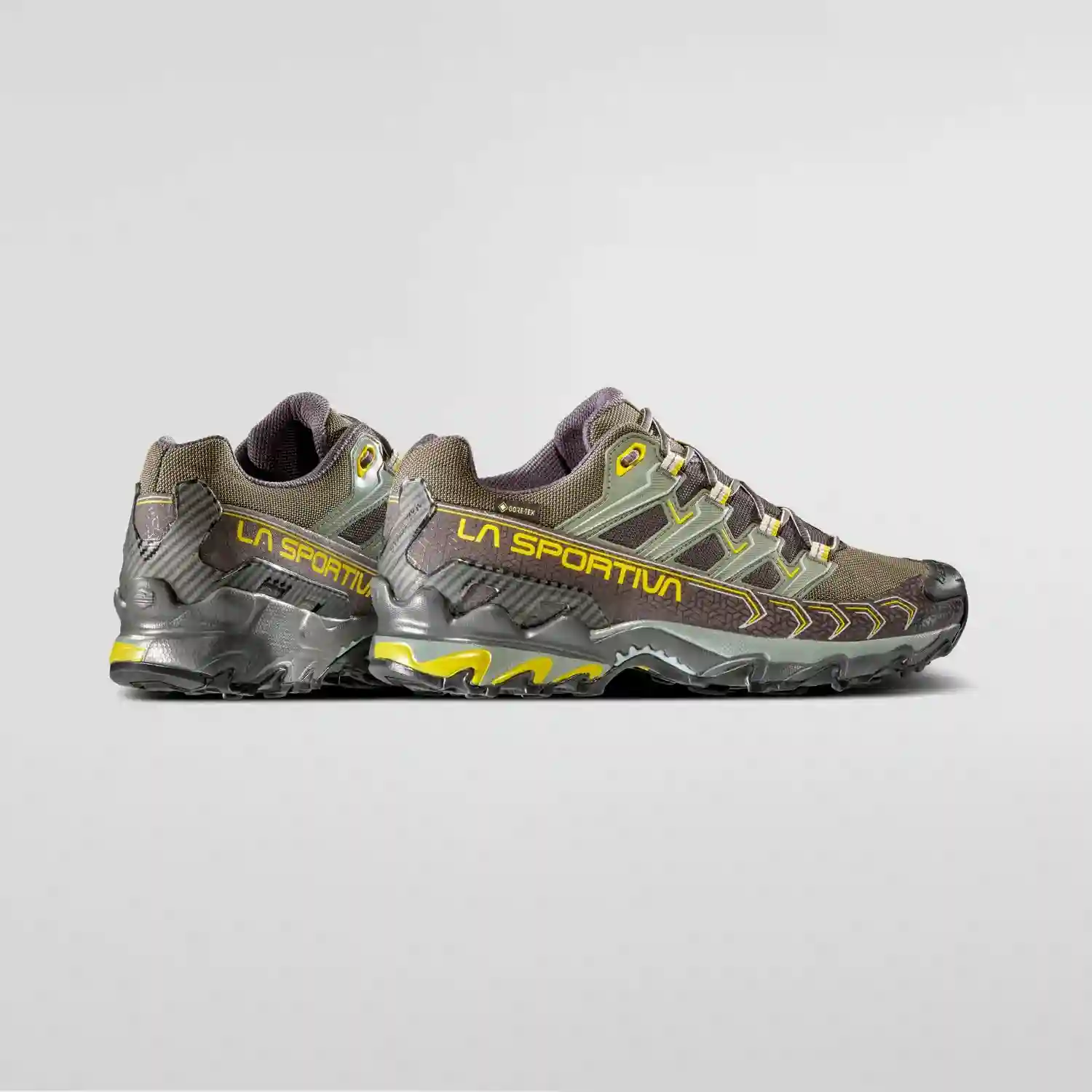 La Sportiva Ultra Raptor II Wide GTX Mens Hiking Shoe - Carbon/Moss - Image 5