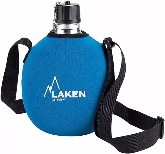 Laken Clasica Aluminium Bottle with Cover - 1L - Image 2