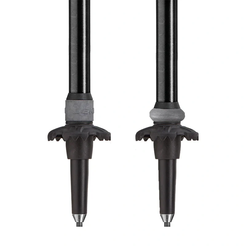 Leki Khumbu AS Hiking Poles - Dark Anthracite/Orange - Image 4