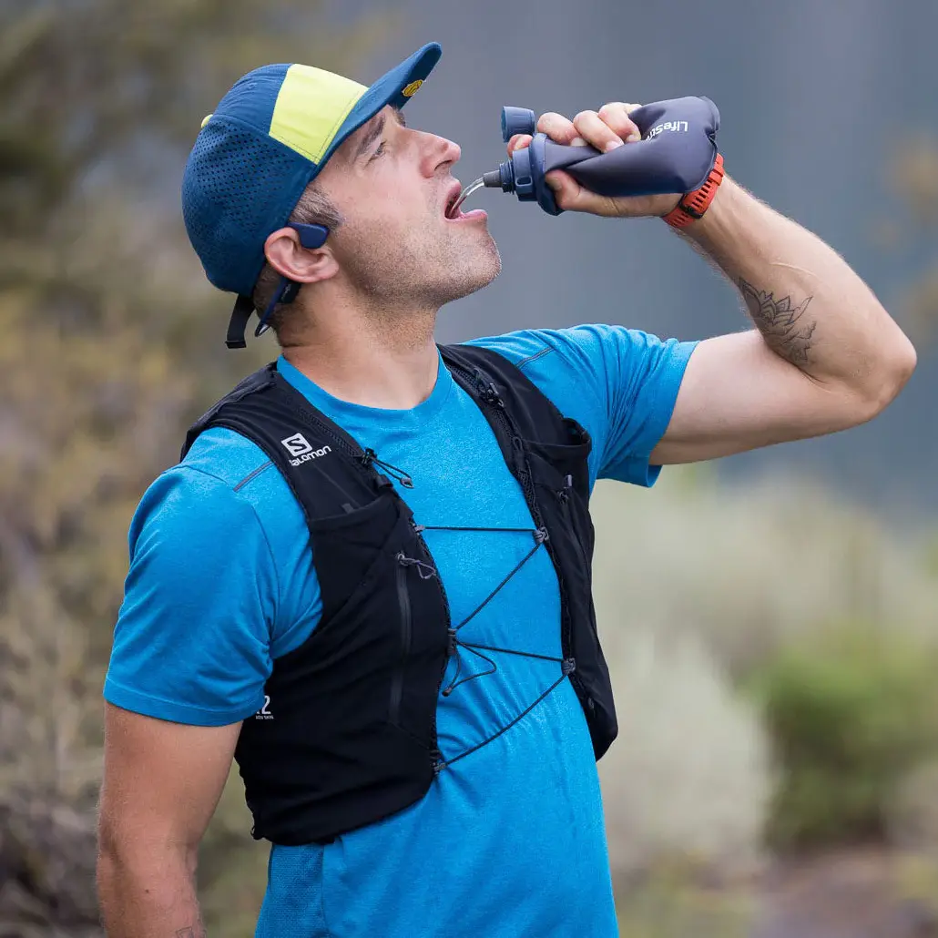 LifeStraw Peak Series Collapsible Squeeze 650ml Bottle with Filter - Image 2