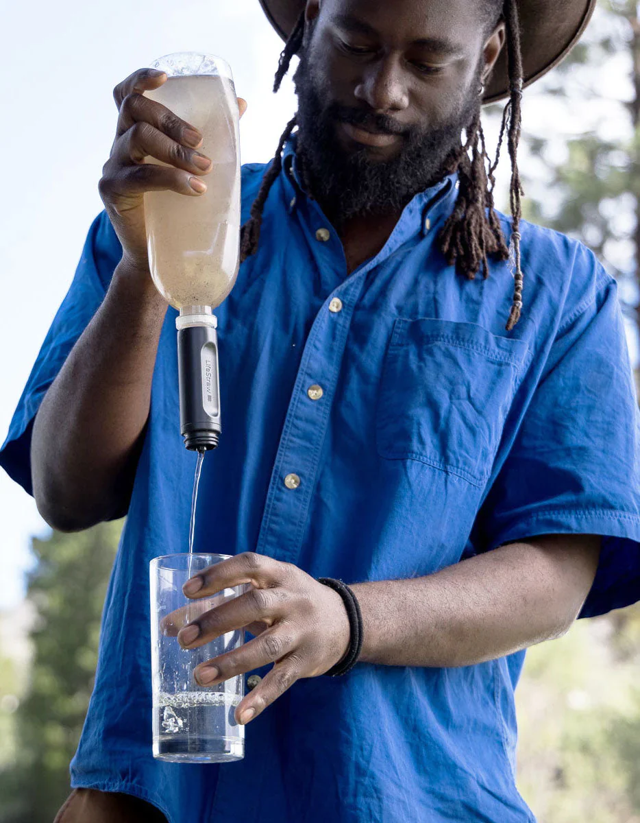 LifeStraw Peak Series Collapsible Squeeze 650ml Bottle with Filter - Image 5