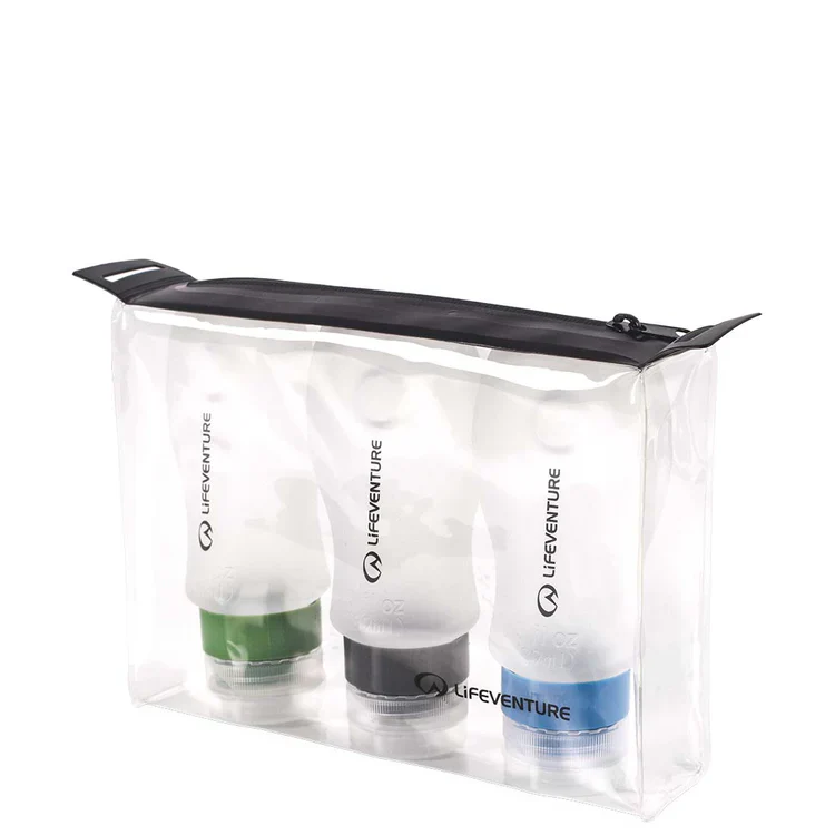 LifeVenture Silicone Travel Bottle Set - Image 2