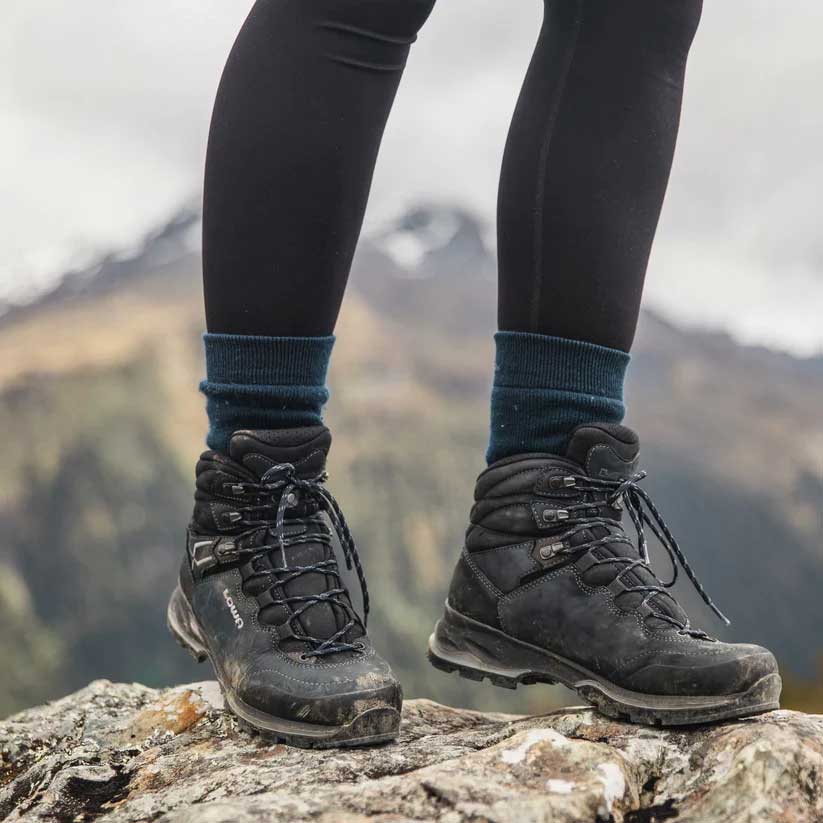 Lowa Lady Light GTX Womens Hiking Boot - Blue/Mandarin - Image 6