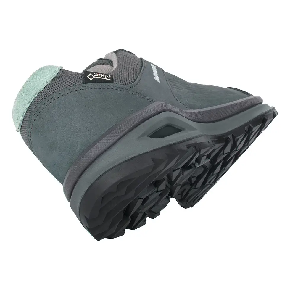 Lowa Locarno GTX Lo Womens Hiking Shoe - Graphite/Jade - Image 3