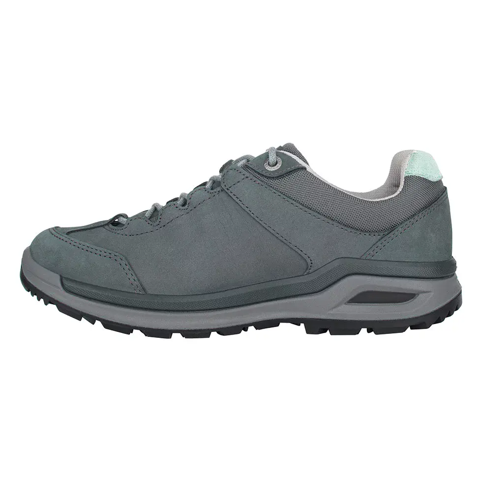Lowa Locarno GTX Lo Womens Hiking Shoe - Graphite/Jade - Image 4
