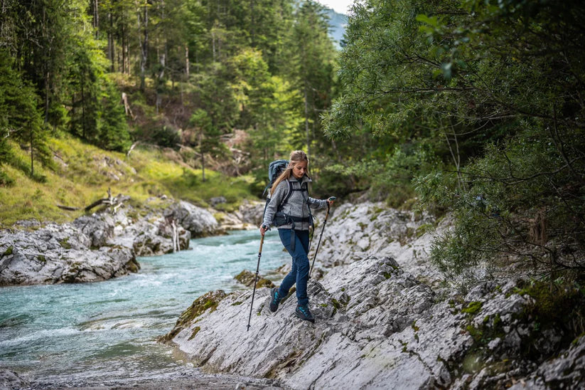 Lowa Mauria EVO GTX WXL Womens Hiking Boot - Anthracite/Turquoise - Image 4
