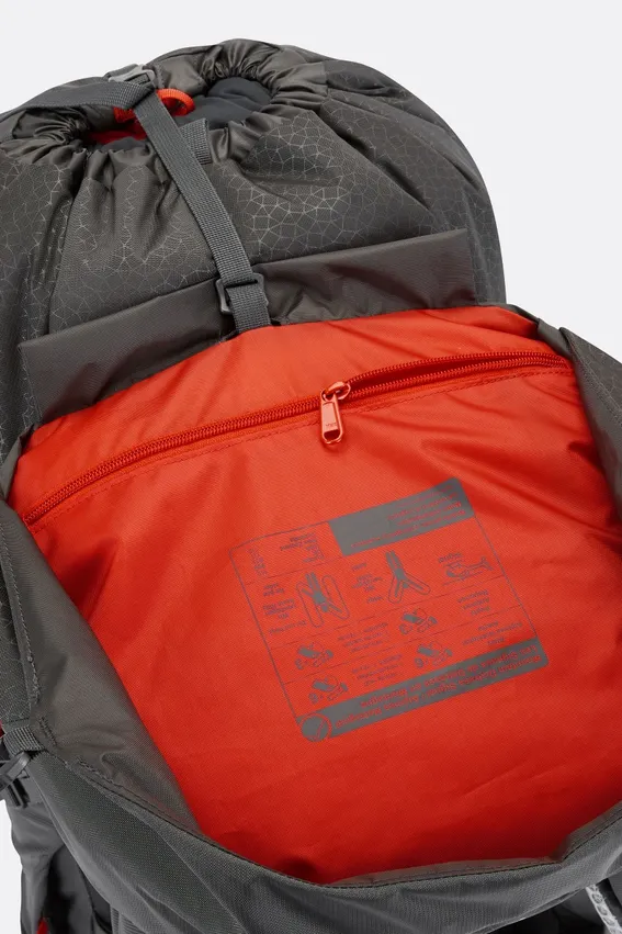 Lowe Alpine Yacuri ND 55 Litre Womens Hiking Pack - Image 9