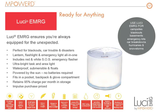 Luci Emergency Camp Lantern - Image 4