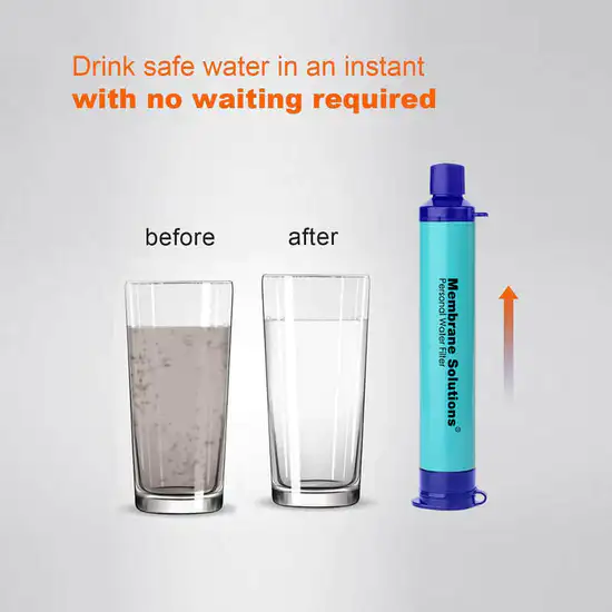 SimPure Personal Emergency Water Filter Straw - Image 3
