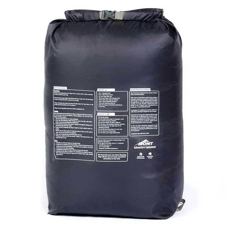 Mont Helium 450 Down Sleeping Bag - Vertical Baffles - Image 7
