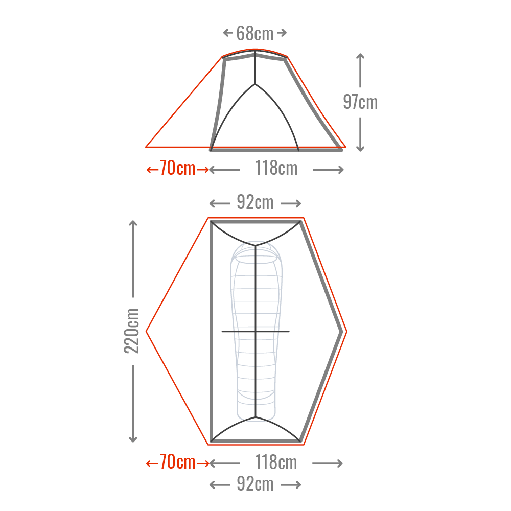 Mont Moondance 1 Person Tent - Image 10