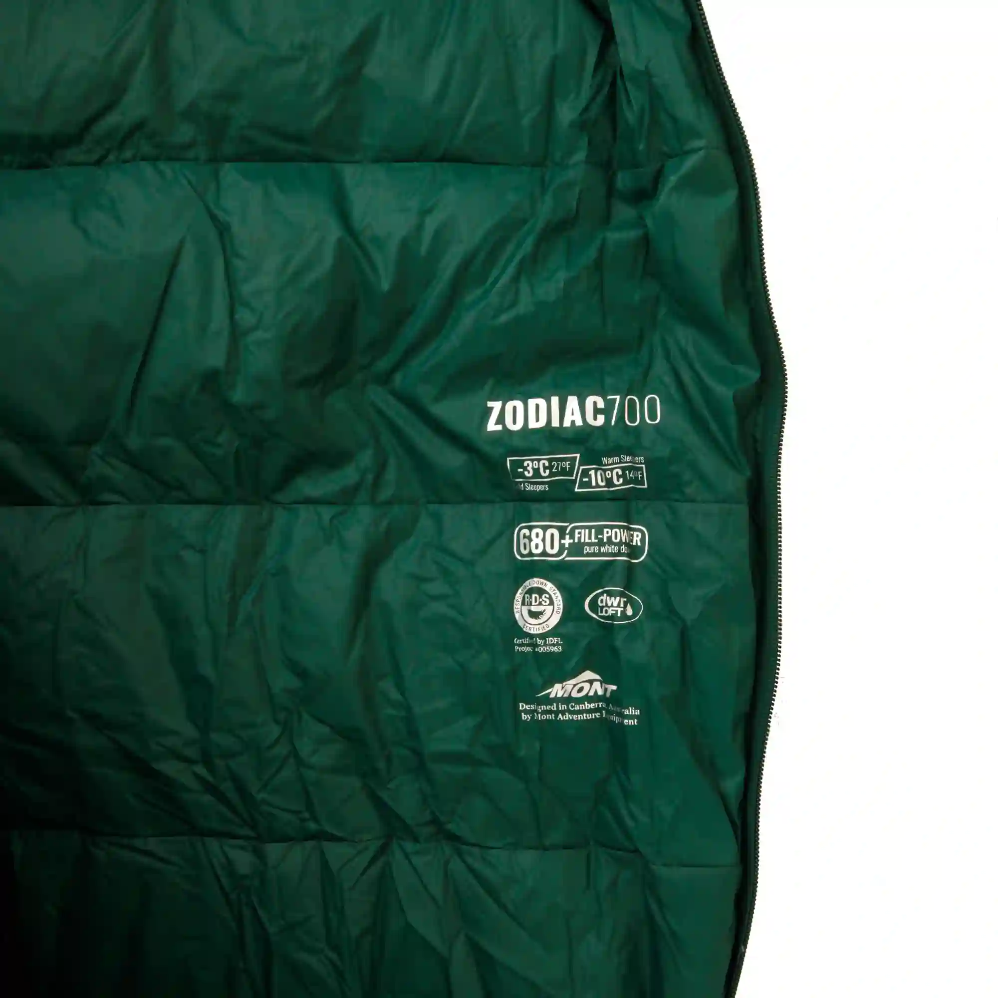 Mont Zodiac 700 Down Sleeping Bag - Image 6