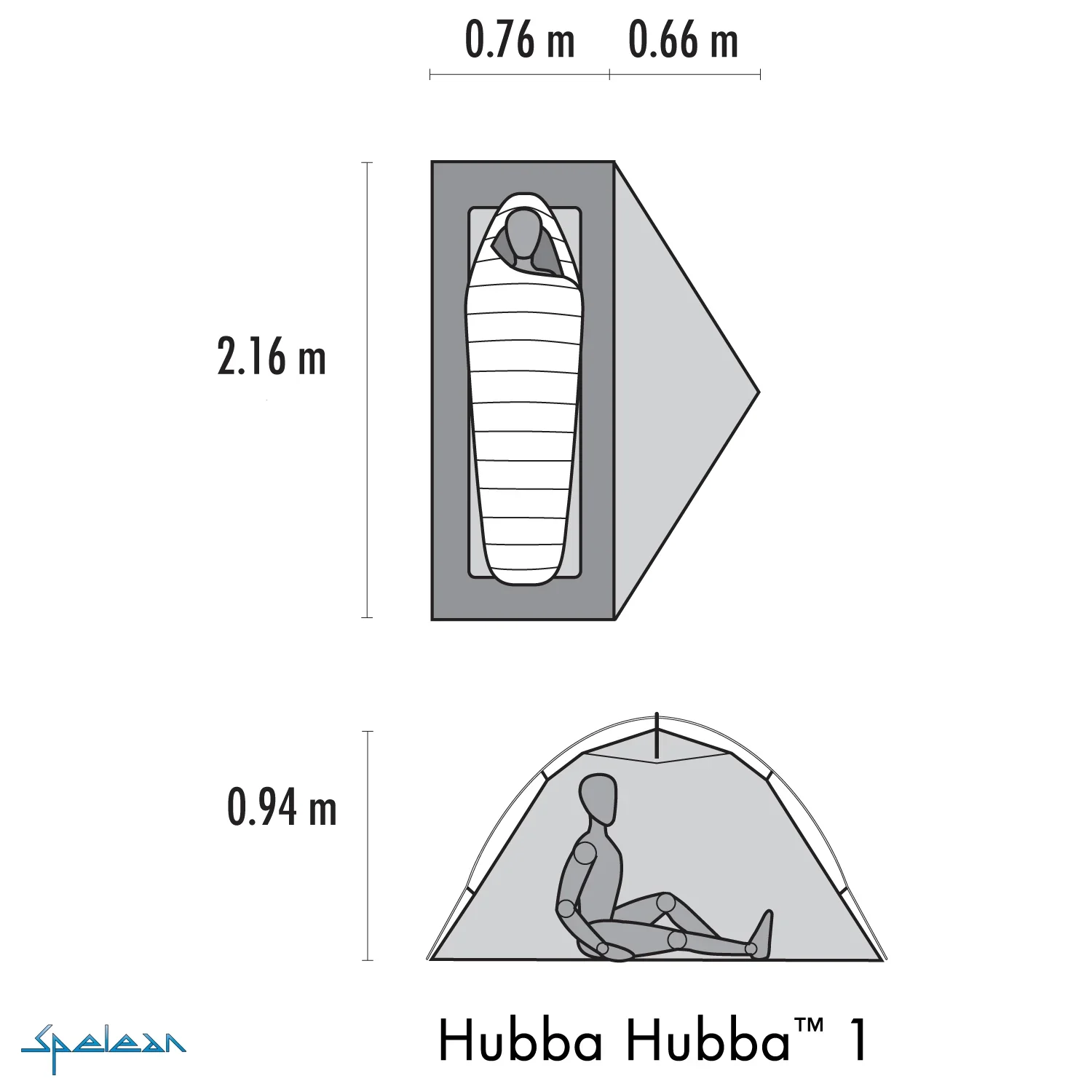 MSR Hubba Hubba 1 Person Tent - Image 4