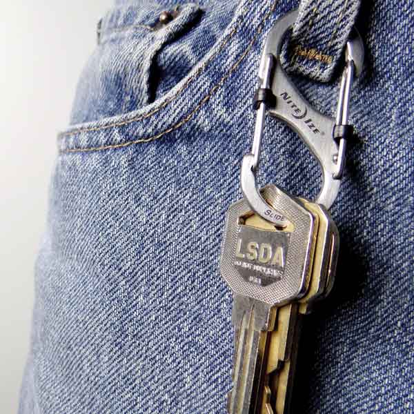 NiteIze S-Biner Stainless Steel SlideLock Accessory Carabiner - Image 3
