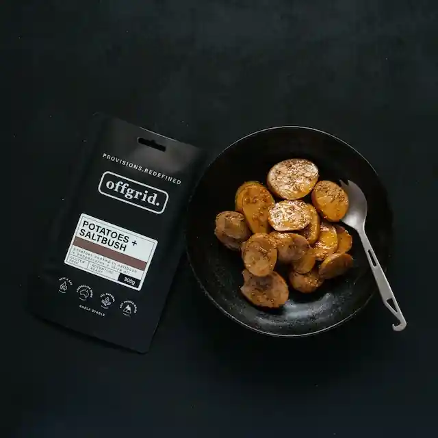 Offgrid Saltbush Potatoes 300g Heat & Eat Meal - Image 3