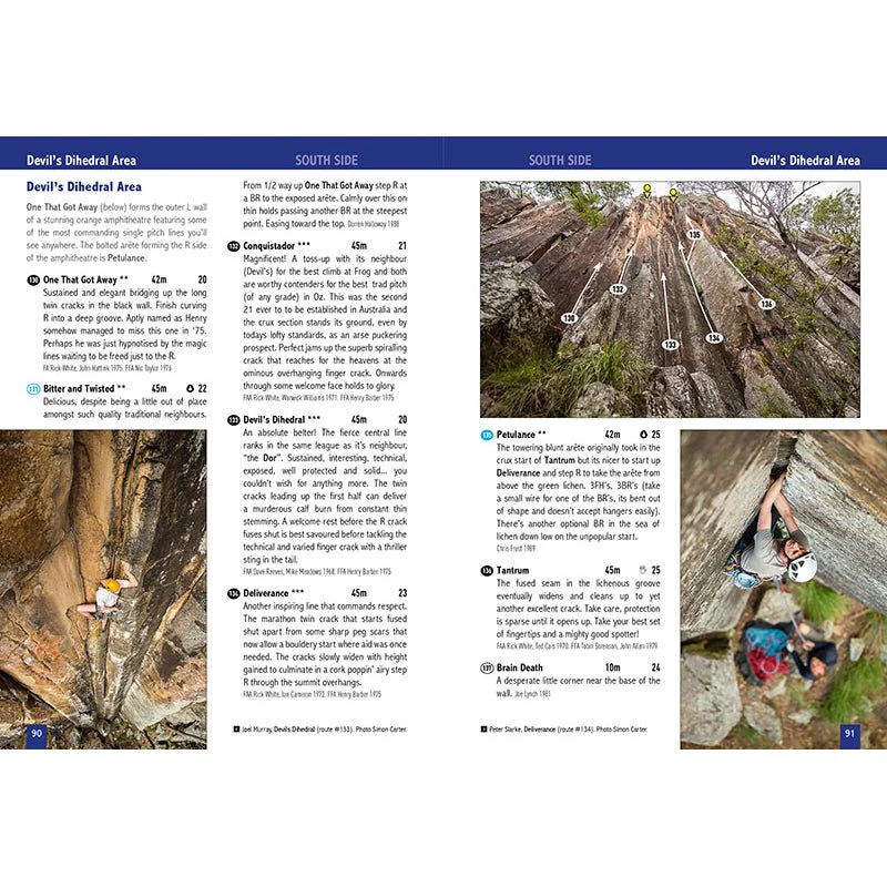 On Sight Photography Frog Buttress Climbing Guidebook - Image 3
