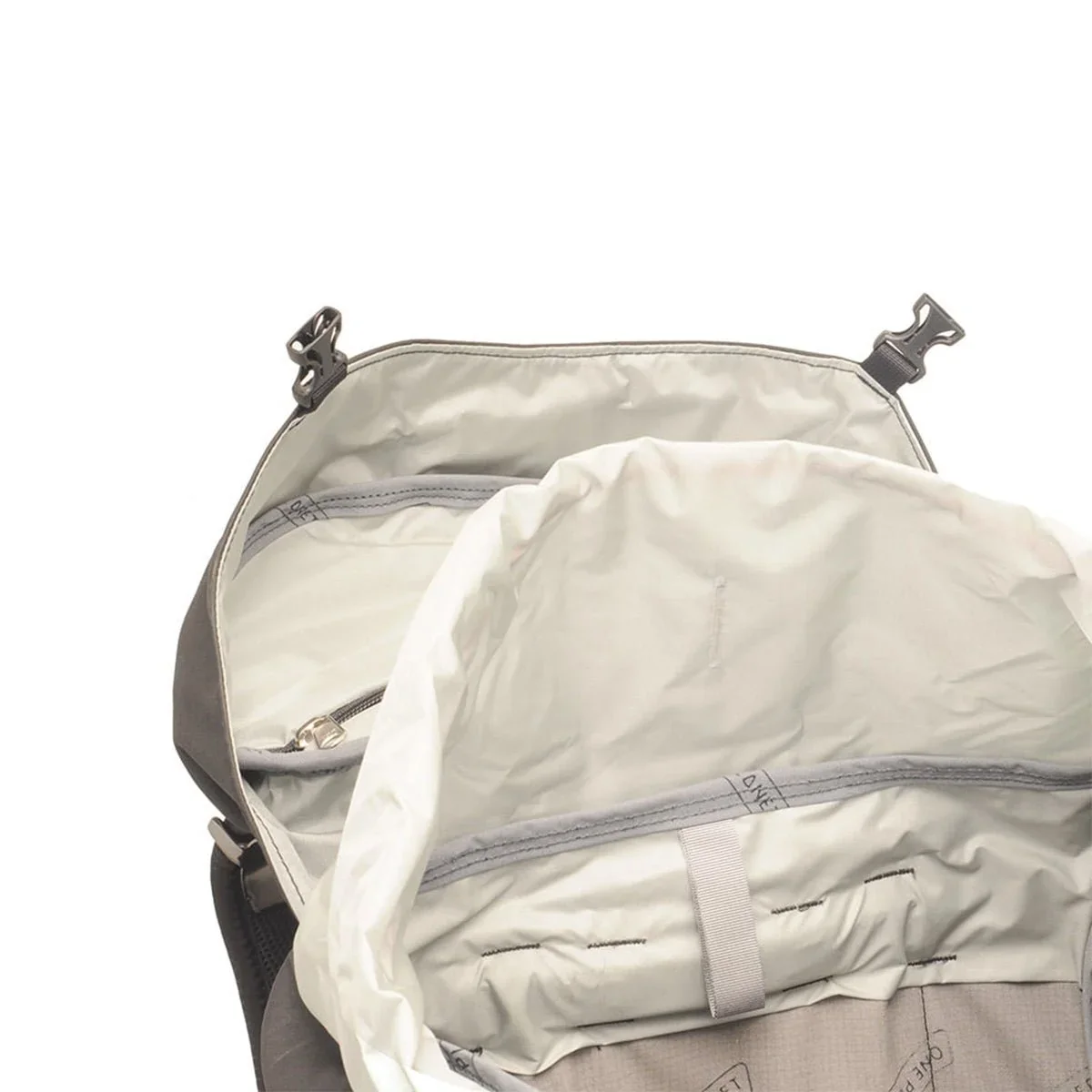 One Planet Tarkine 80-90 Litre Hiking Backpack - Black/Black - Image 3