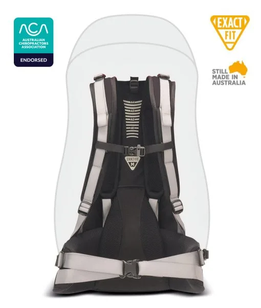 One Planet Tarkine 80-90 Litre Hiking Backpack - Pacific Blue/Black - Image 7