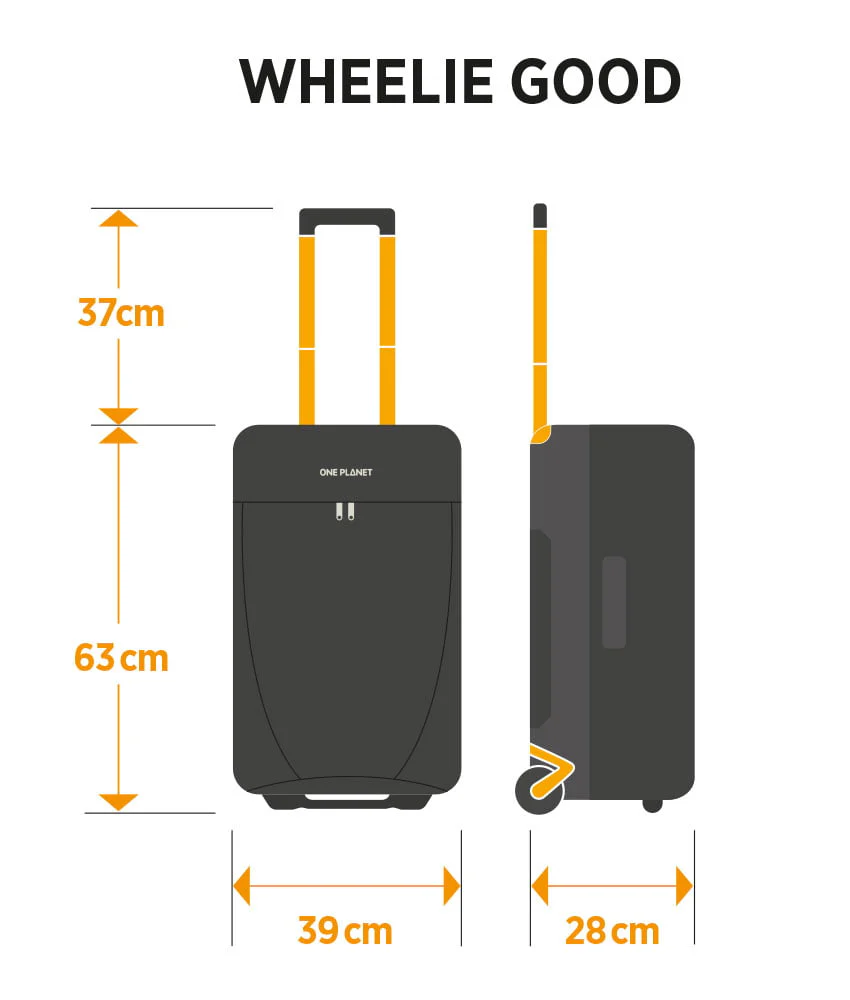 One Planet Wheelie Good 75 Litre Travel Pack - Image 9