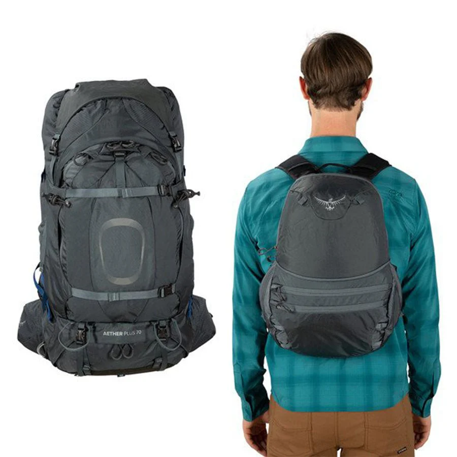 Osprey Aether Plus 70 Litre Mens Hiking Backpack - Image 4