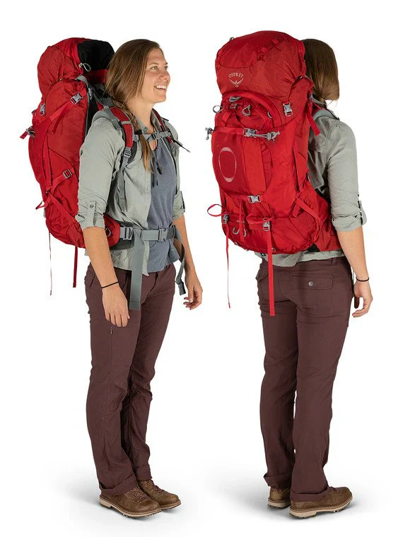 Osprey Ariel Plus 60 Litre Womens Hiking Backpack - Image 3