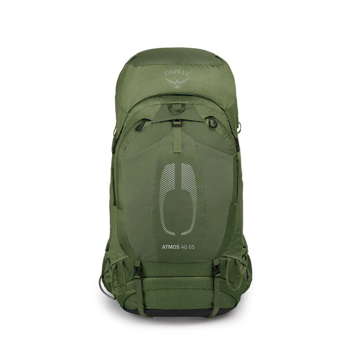 Osprey Atmos AG 65 Litre Mens Hiking Backpack - Mythical Green - Image 3