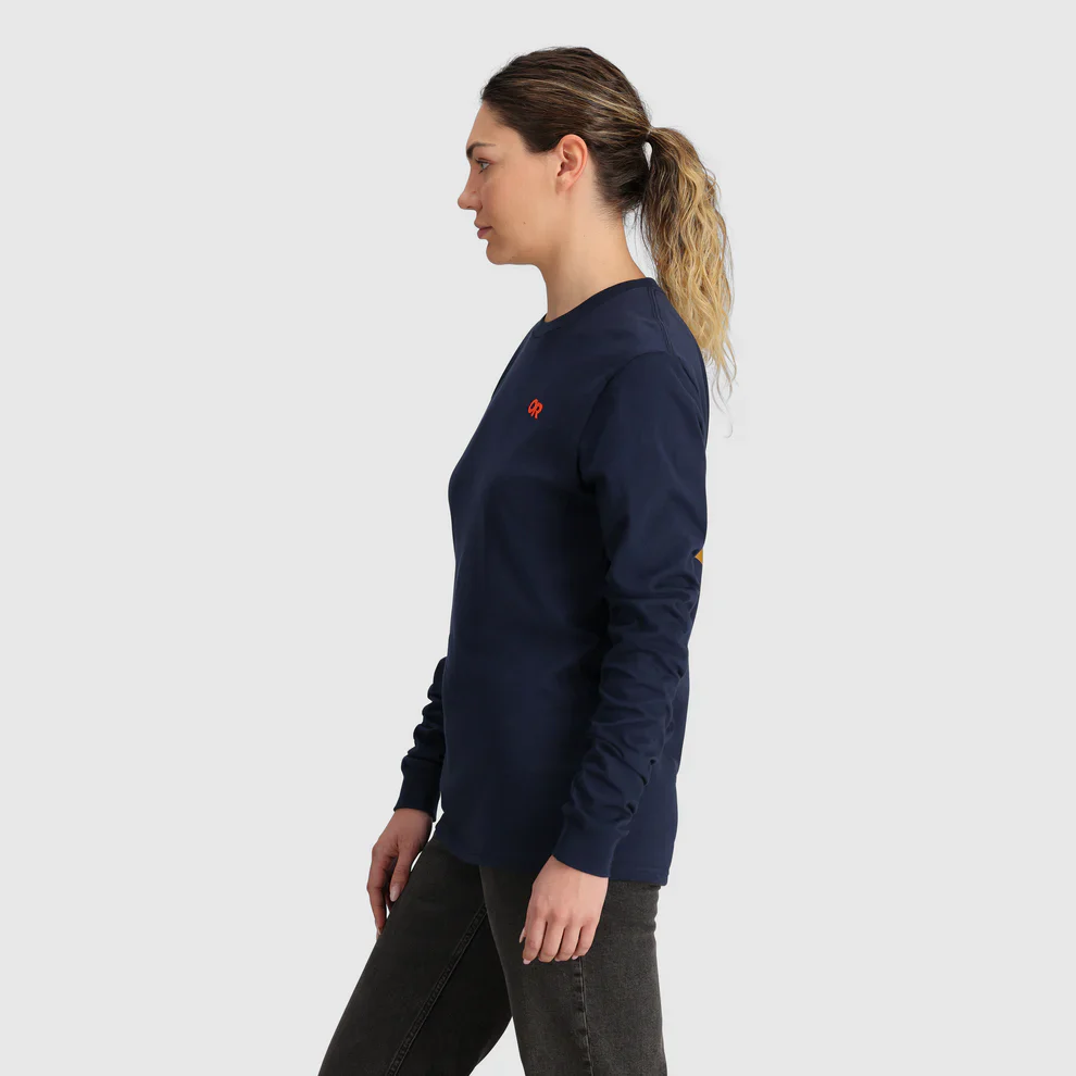 Outdoor Research Alpine Logo Unisex Long Sleeve T-Shirt - Image 3