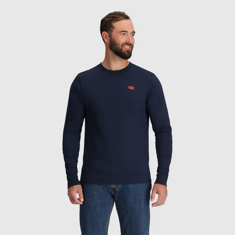Outdoor Research Alpine Logo Unisex Long Sleeve T-Shirt - Image 4