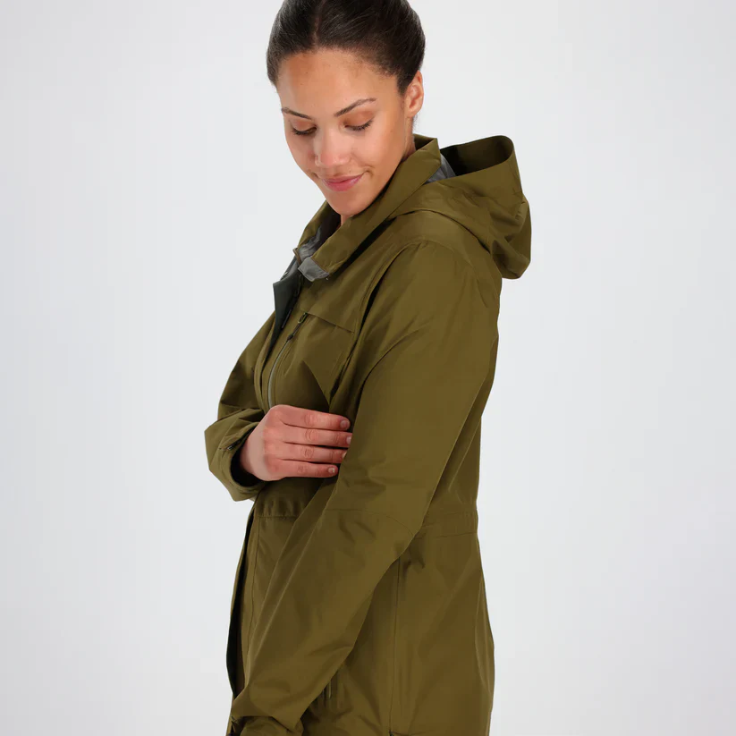 Outdoor Research Aspire Womens Waterproof Trench Jacket - Image 7
