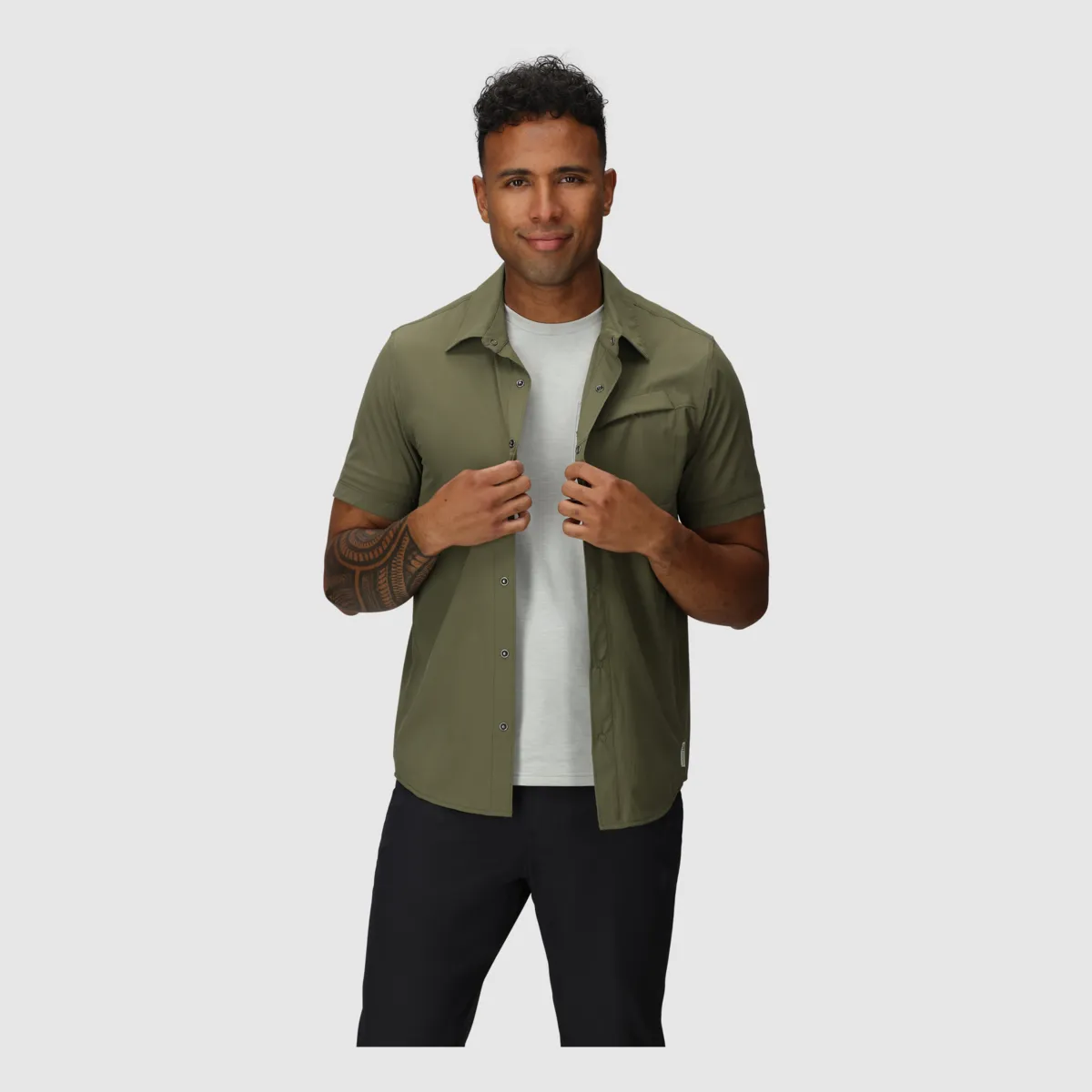 Outdoor Research Astroman Mens Short Sleeve Sun Shirt - Image 4