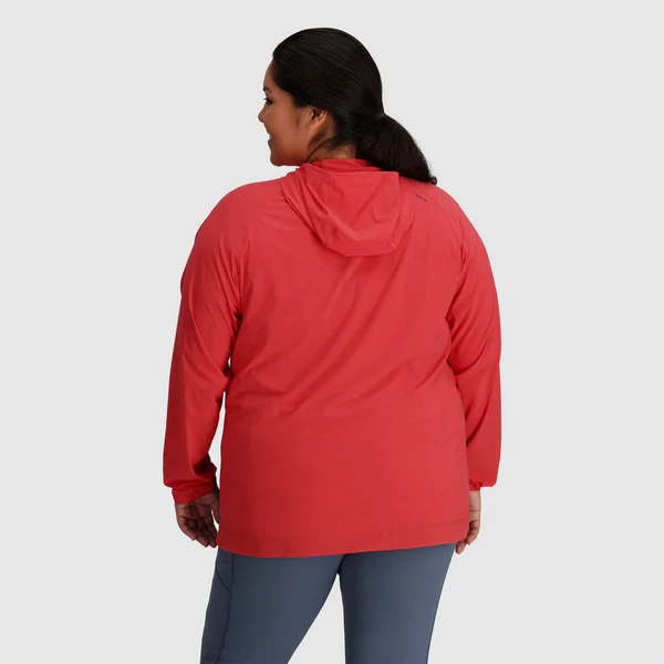 Outdoor Research Astroman Sun Womens Hooded Plus Sized Top - Image 2