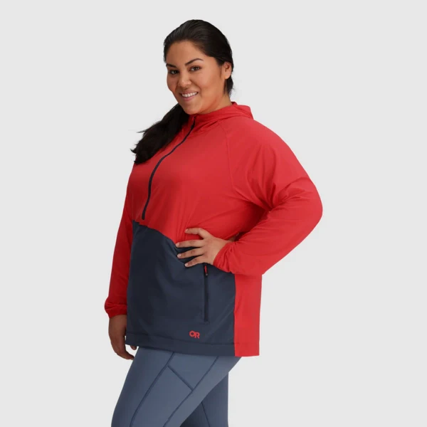 Outdoor Research Astroman Sun Womens Hooded Plus Sized Top - Image 3