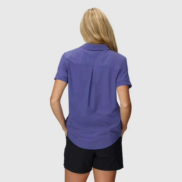 Outdoor Research Astroman Womens Short Sleeve Sun Shirt - Image 2